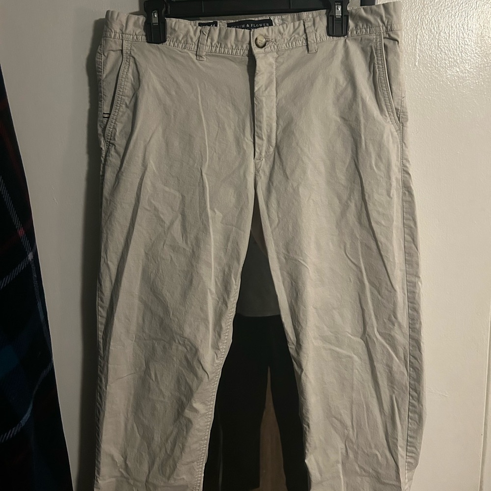 Denim & Flower Ricky Singh - White Chinos 34x30